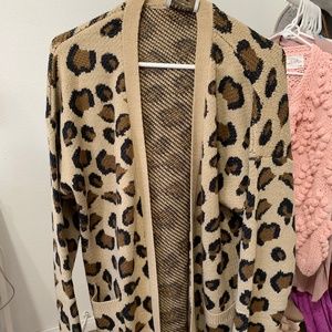 Leopard Cardigan